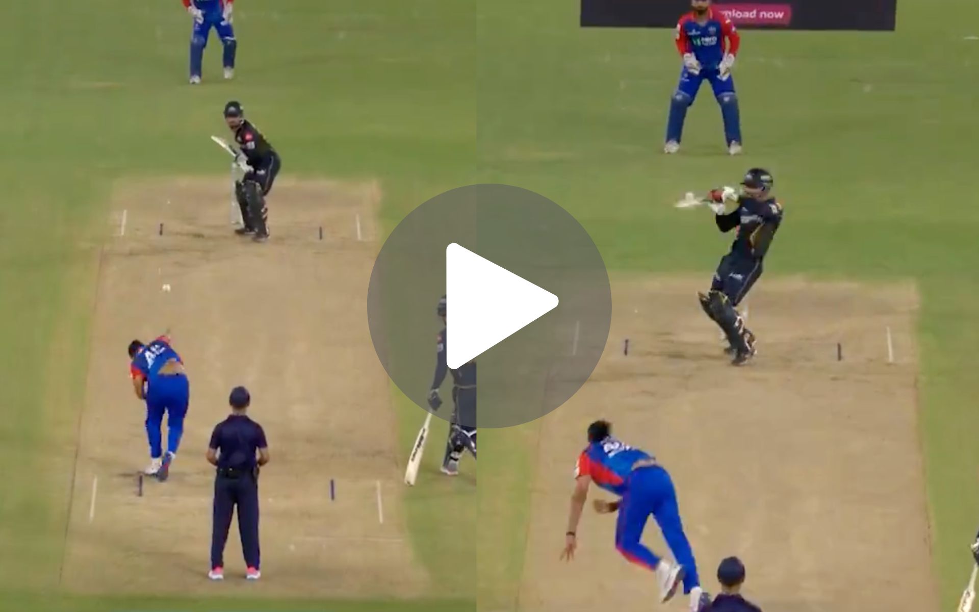 [Watch] Rashid Khan’s 'Solo Battle' Ends As Rishabh Pant, Mukesh Put Final Nail In Coffin